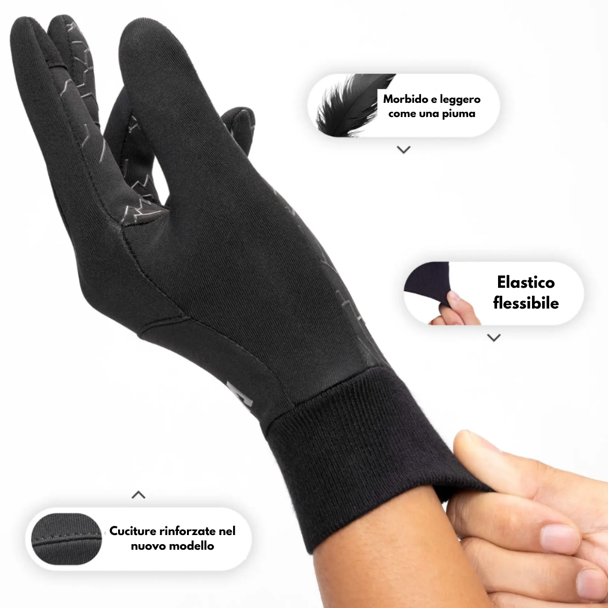 Marco™ | Guanti Termici Invernali Uomo Sano-Flex™ 2.0