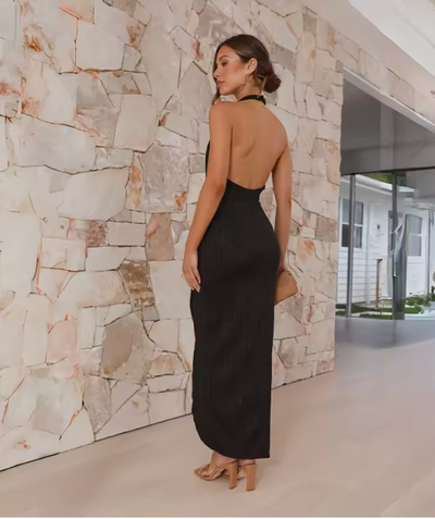 Alessia™ - Abito Plissettato Elegante