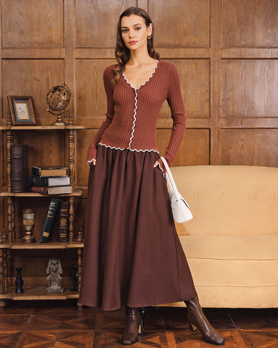 Bianca™ – Cardigan Lungo Elegante e Confortevole