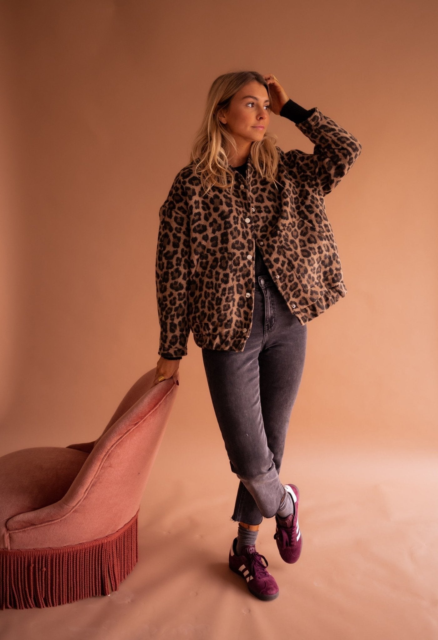 Charlene™ | Giubbotto Donna Leopardo Chic