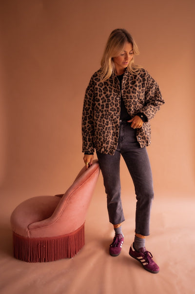 Charlene™ | Giubbotto Donna Leopardo Chic