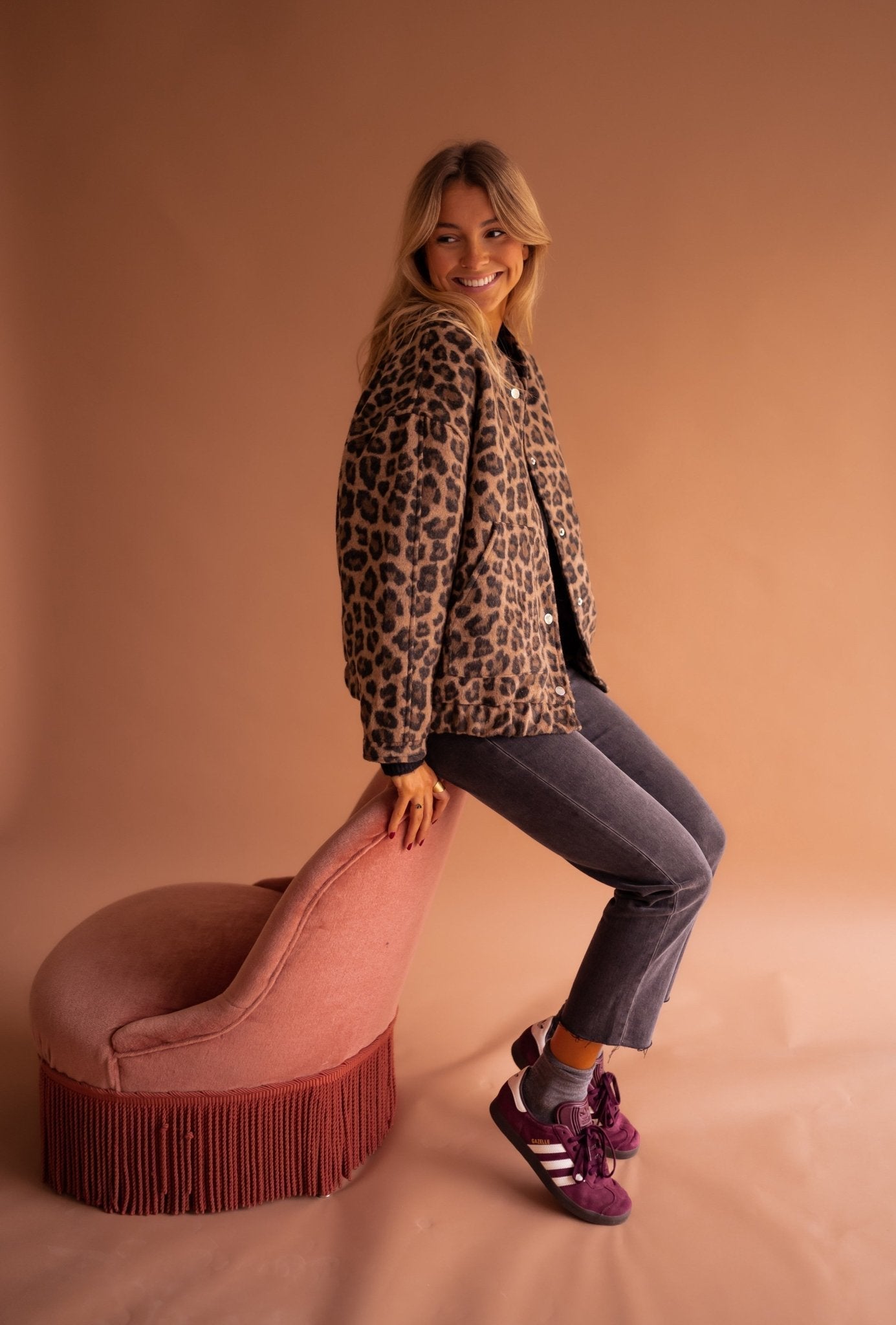 Charlene™ | Giubbotto Donna Leopardo Chic