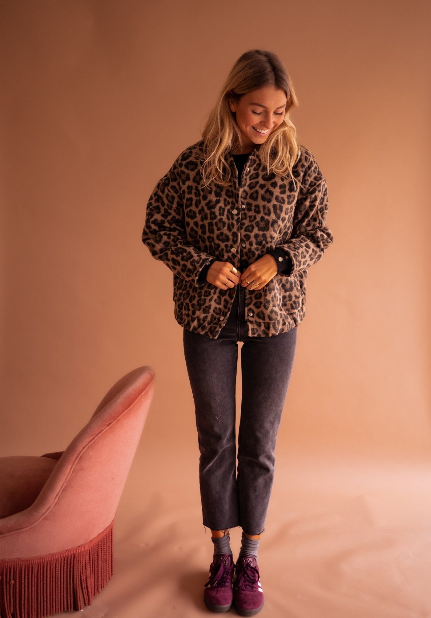 Charlene™ | Giubbotto Donna Leopardo Chic