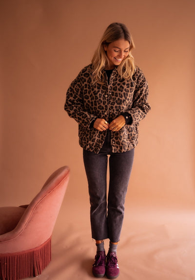 Charlene™ | Giubbotto Donna Leopardo Chic