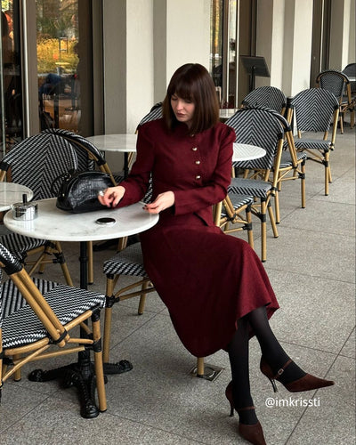 Clara™ – Giacca Donna Elegante in Tweed