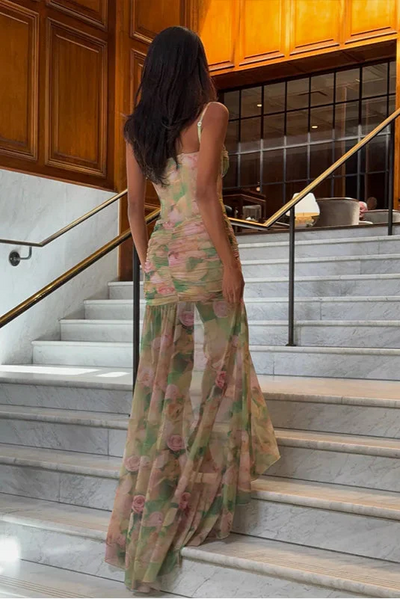 Clara ™ — Abito Cerimonia Elegante con Spacco