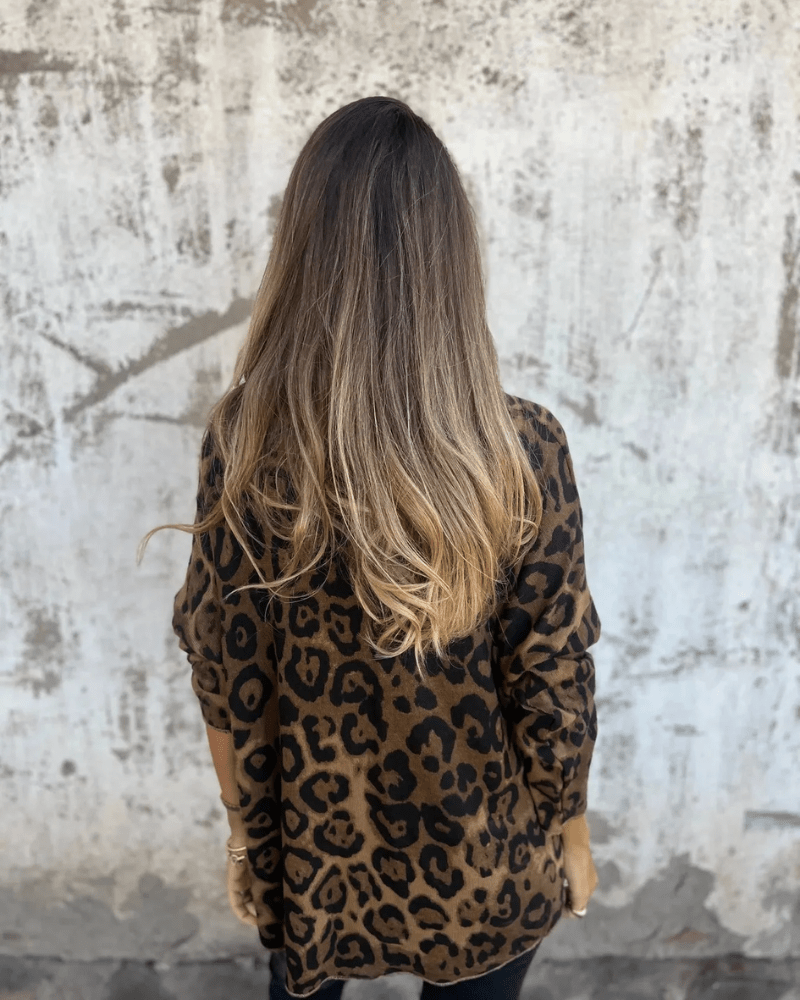 Elvéra™ | Canottiere Donna Stampa Leopardata Casual