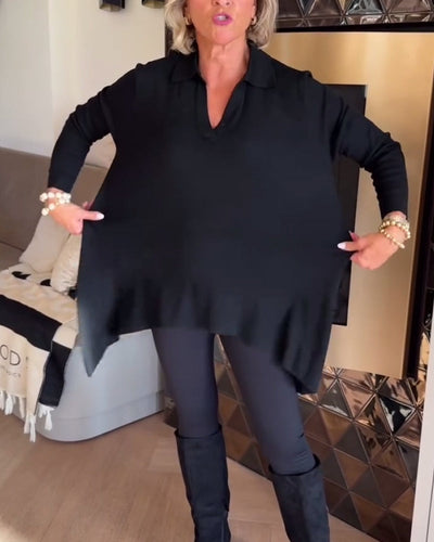 Giacca Invernale Uomo con Collare Irregolare e Maniche Lunghe