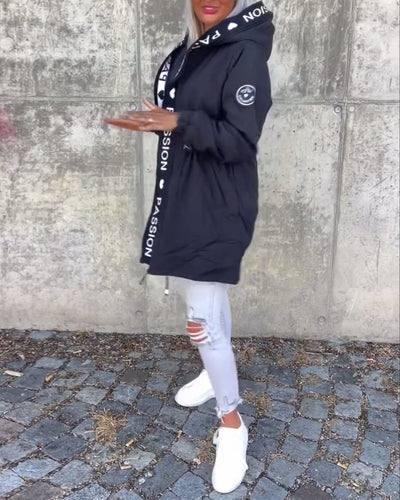 Giacca Uomo Casual Con Cappuccio e Coulisse