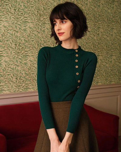 Giulia™ - Maglietta A Coste Elegante