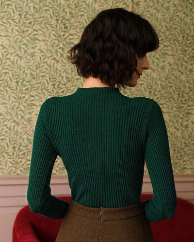 Giulia™ - Maglietta A Coste Elegante