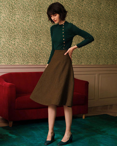 Giulia™ - Maglietta A Coste Elegante