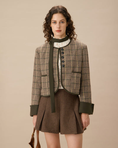 Giulia™ – Mini Gonna A Strisce Elegante