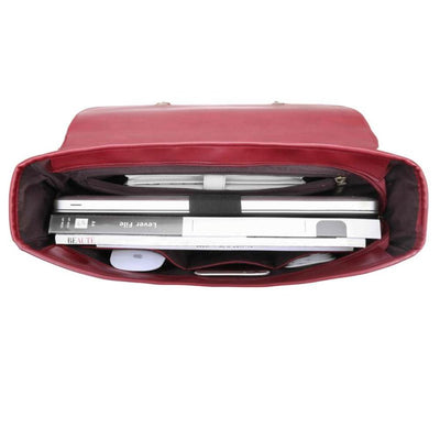 Giulia™ | Borsa Retrò Twist Blu-Rosa Elegante con Interni Spaziosi