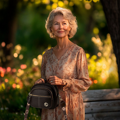 Giulia™ | Borsa a Tracolla Donna Elegante in Pelle Premium