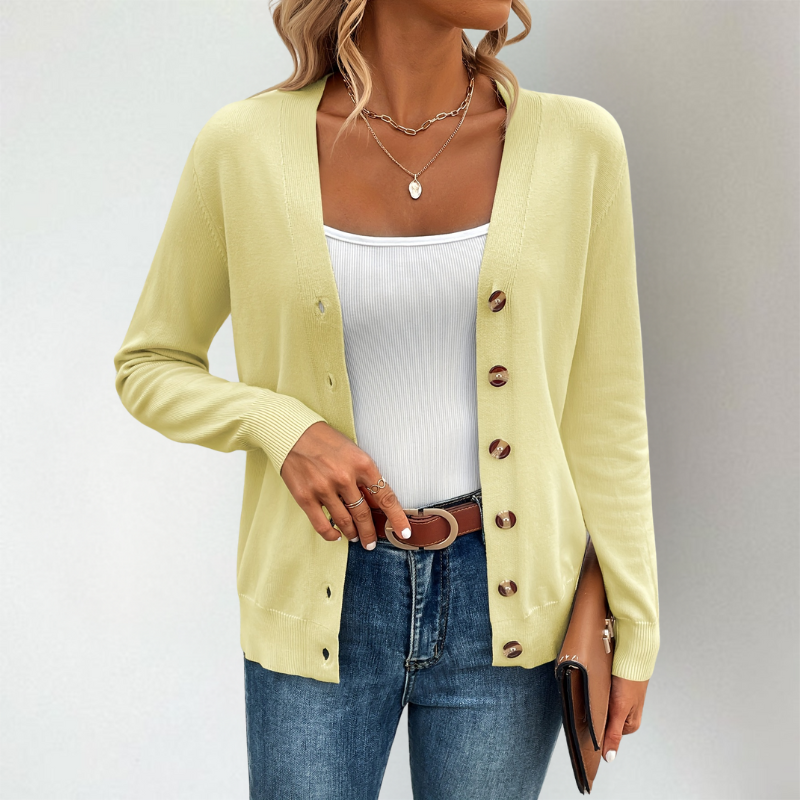 Janelle™ | Cardigan Caldo e Versatile