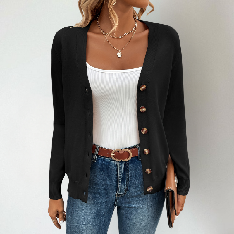 Janelle™ | Cardigan Caldo e Versatile