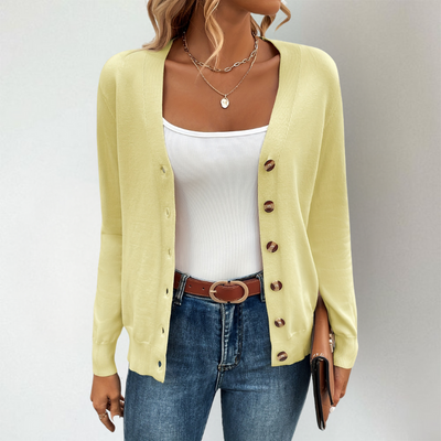 Janelle™ | Cardigan Caldo e Versatile