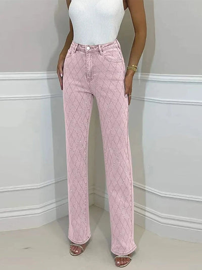 Jeans Eleganti Donna con Strass | Stile e Comfort