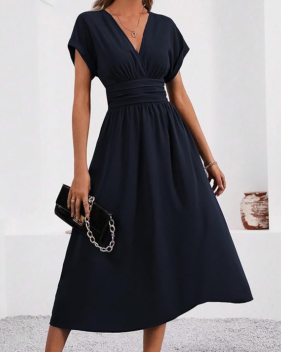 Laura™ | Abito Elegante da Cerimonia con Scollo a V