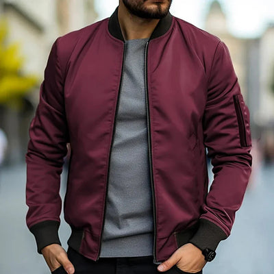 Luca™ | Giacca Bomber Uomo in Pelle