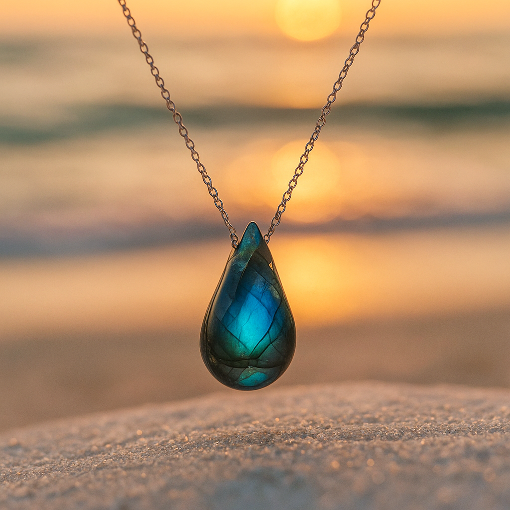 Luna™ | Collana Donna In Labradorite Elegante