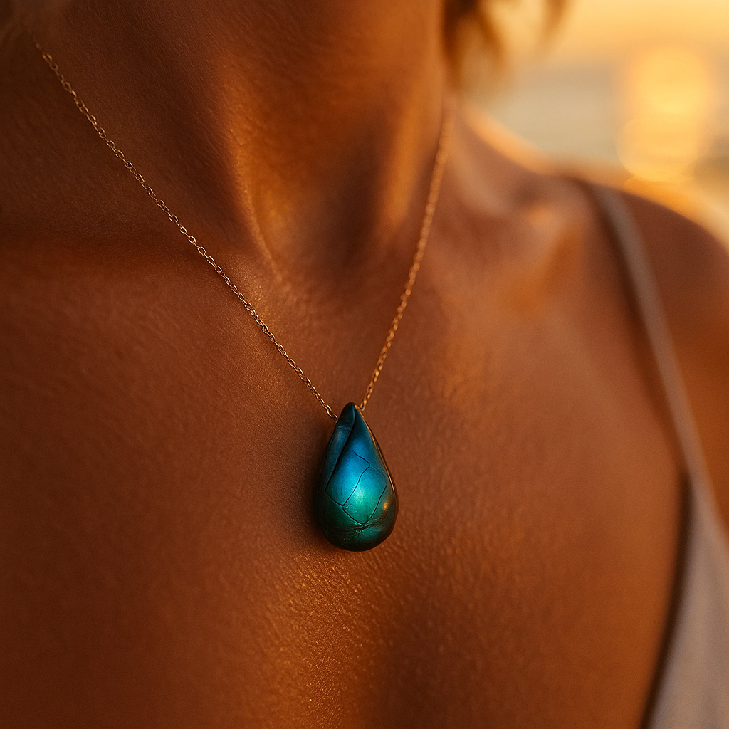 Luna™ | Collana Donna In Labradorite Elegante