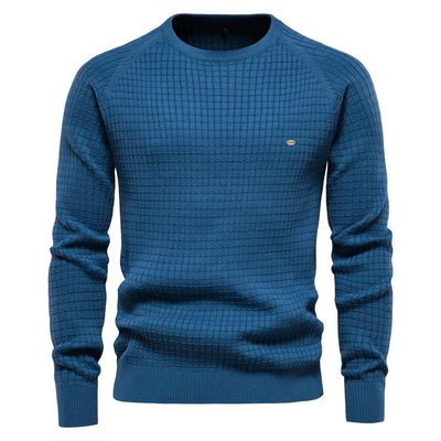 Maglione Elegante con Motivo a Diamante | Comfort e Stile