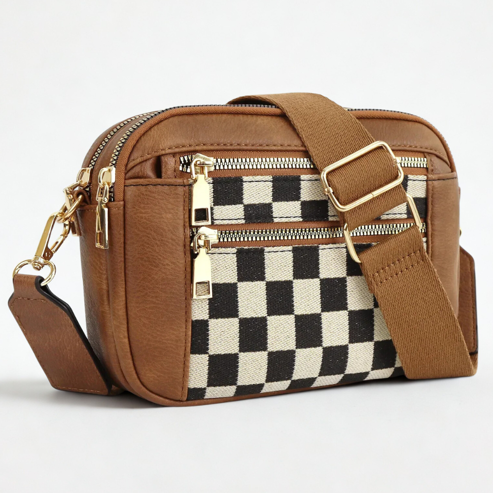 Maisie™ | Elegante Borsa Tracolla Donna in Pelle