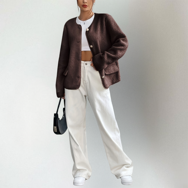 Mira™ | Cardigan Elegante e Versatile