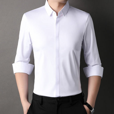 Mitchel™ | Camicia Uomo Stretch Antirughe Elegante