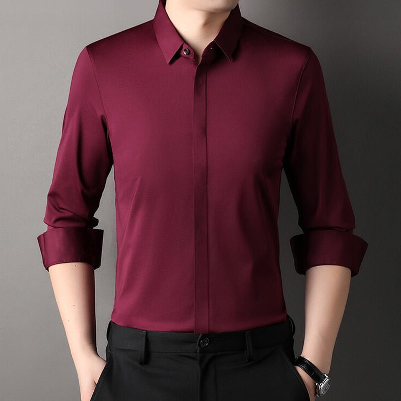 Mitchel™ | Camicia Uomo Stretch Antirughe Elegante