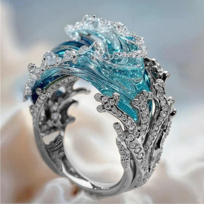 Oceano™ | Anello Con Perla Elegante