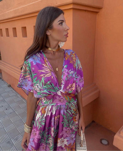 Sofia™ - Abito Estivo Floreale Elegante