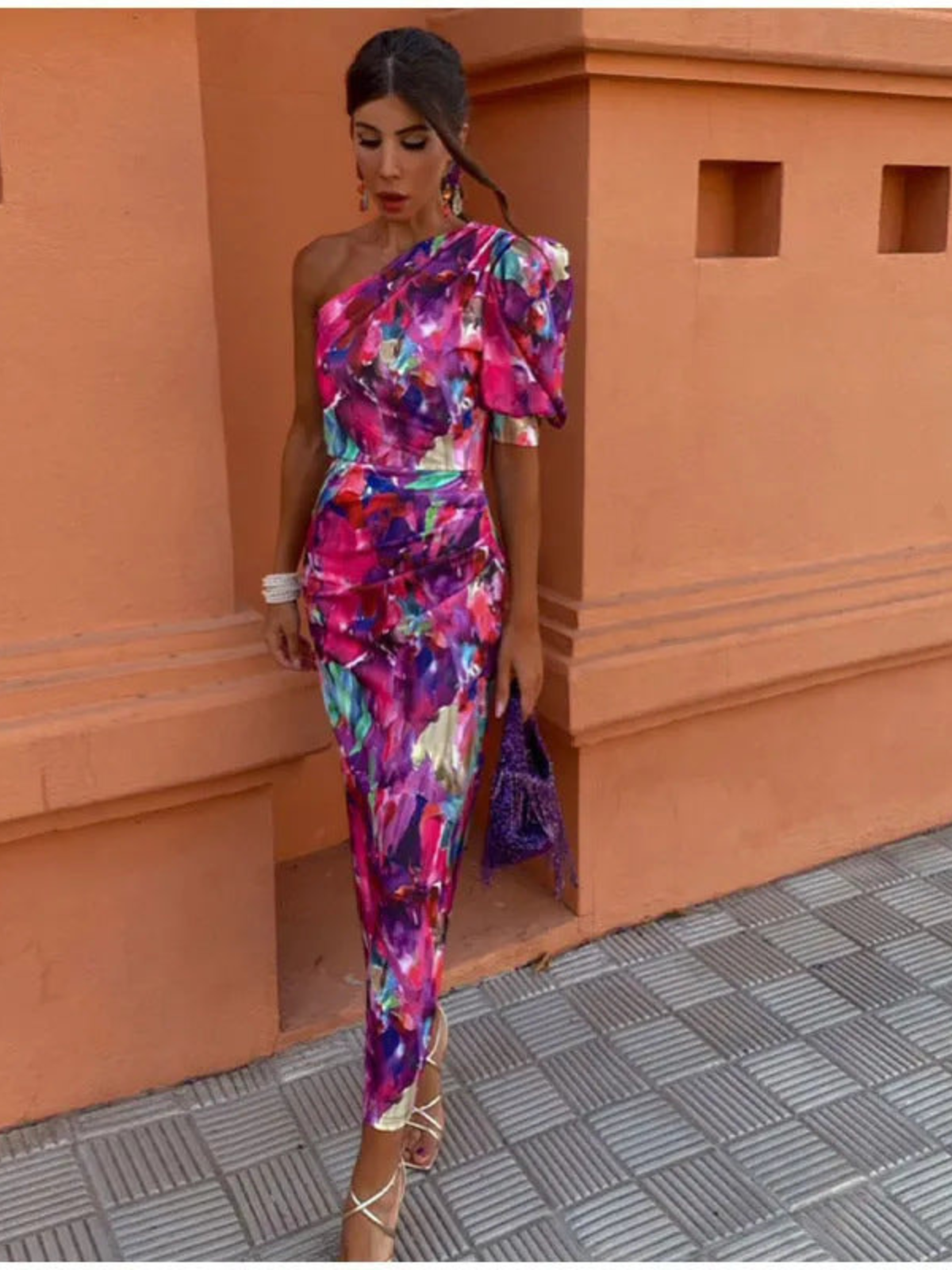 Sofia™ - Abito Monospalla Elegante e Confortevole