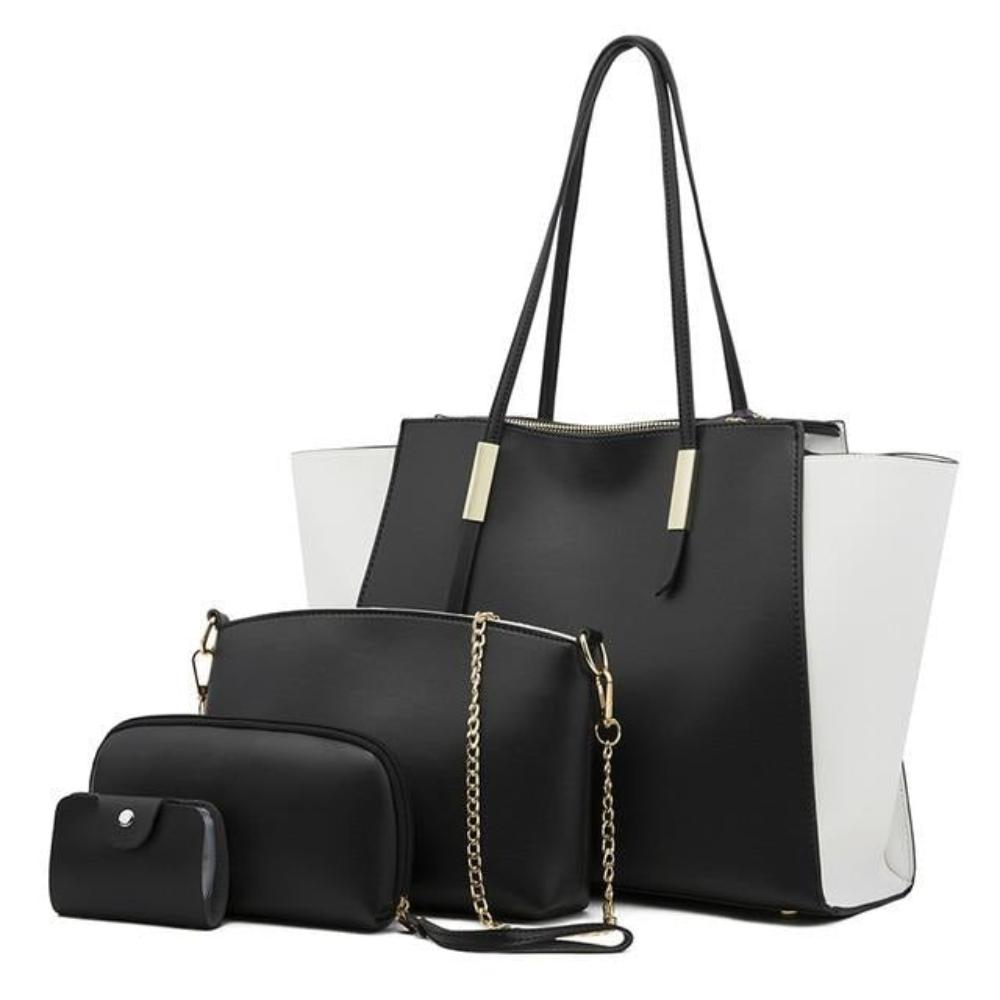 Sofia™ | Borsa Shopping Elegante Set di 4 Borse Shopper