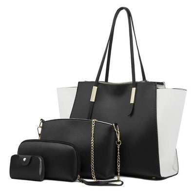 Sofia™ | Borsa Shopping Elegante Set di 4 Borse Shopper