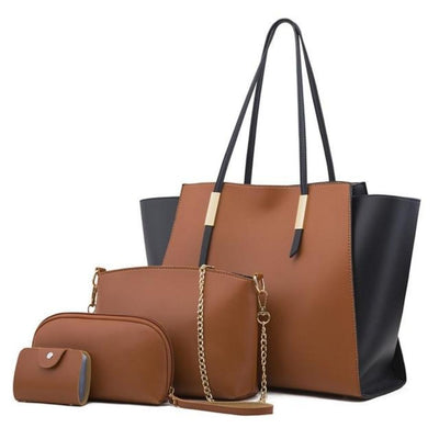 Sofia™ | Borsa Shopping Elegante Set di 4 Borse Shopper