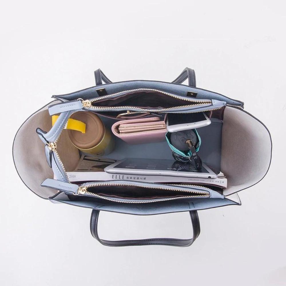 Sofia™ | Borsa Shopping Elegante Set di 4 Borse Shopper