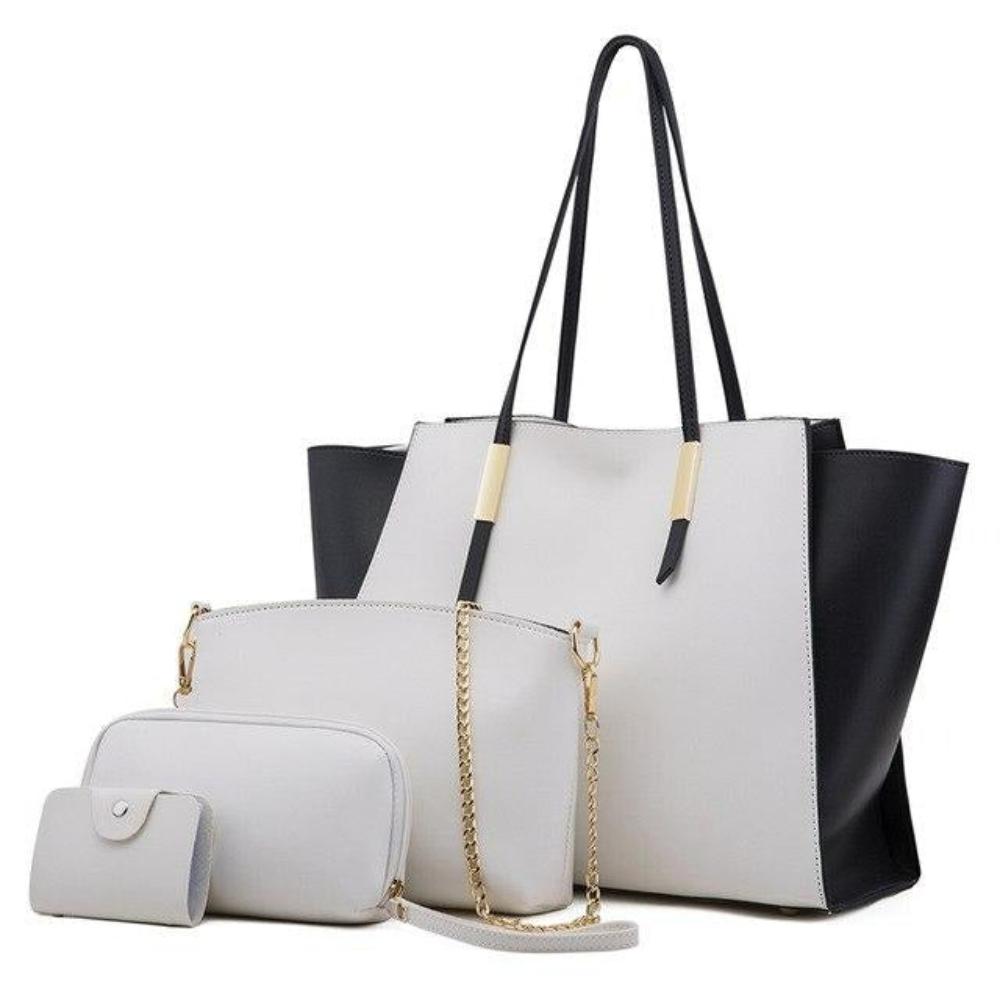 Sofia™ | Borsa Shopping Elegante Set di 4 Borse Shopper
