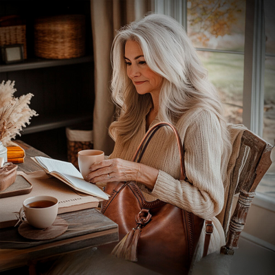 Sofia™ | Borsa Tracolla Donna Elegante in Pelle Premium