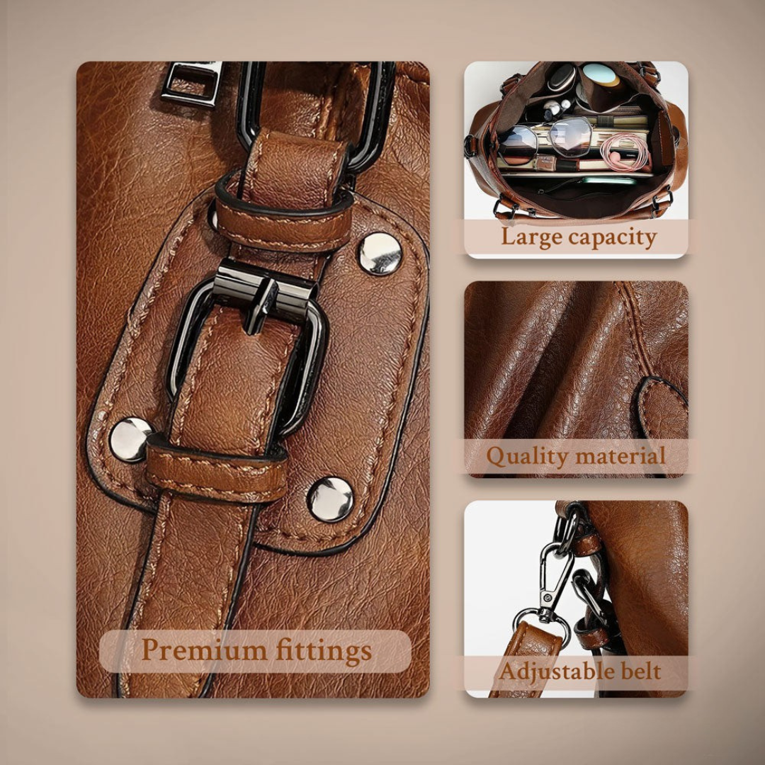 Sofia™ | Borsa Tracolla Donna Elegante in Pelle di Alta Qualità