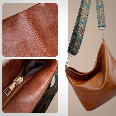 Sofia™ | Borsa Tracolla Donna Vintage Elegante con Design Pratico