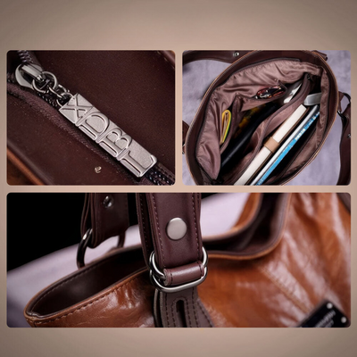 Sofia™ | Borsa da Viaggio Elegante in Pelle Pieno Fiore