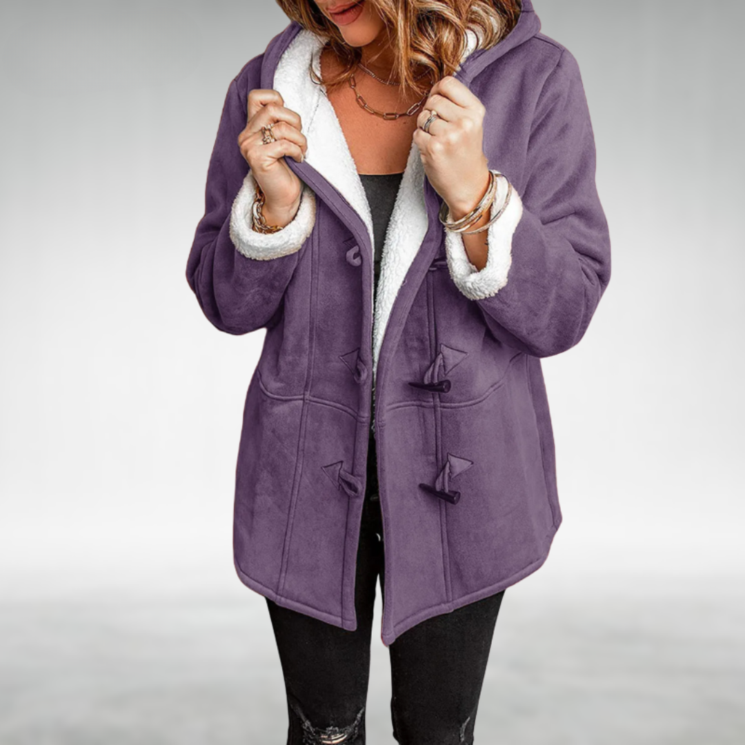 Sofia™ | Cappotto Invernale Donna Elegante con Fodera in Pile 5