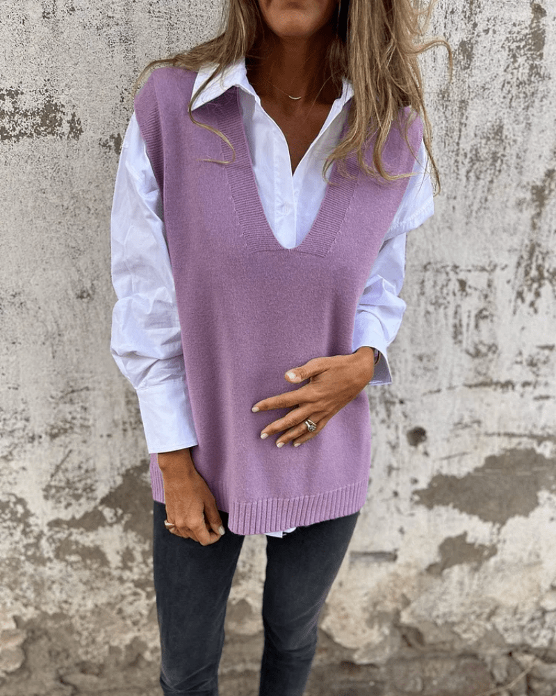 Sofia™ | Cardigan Donna Elegante in Misto Cotone 4