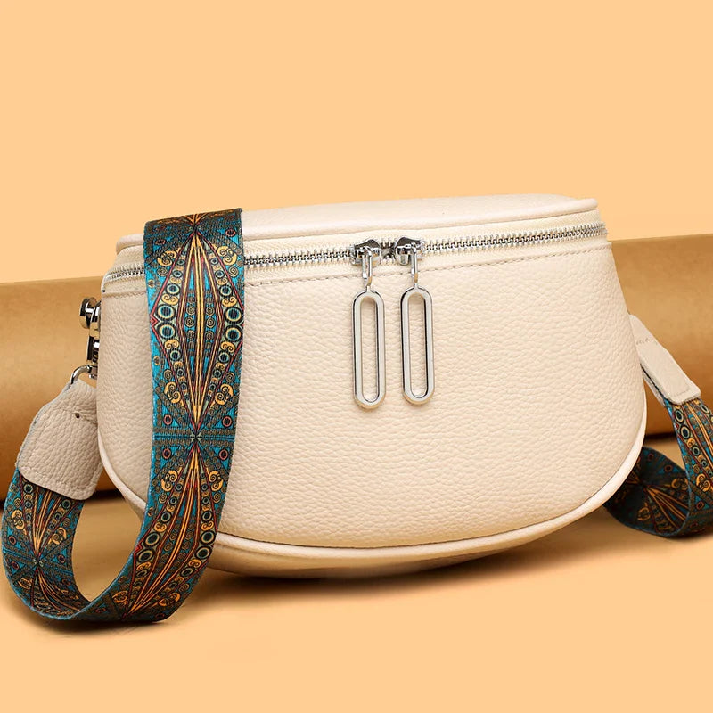 Sofia™ | Elegante Borsa in Pelle Sacca