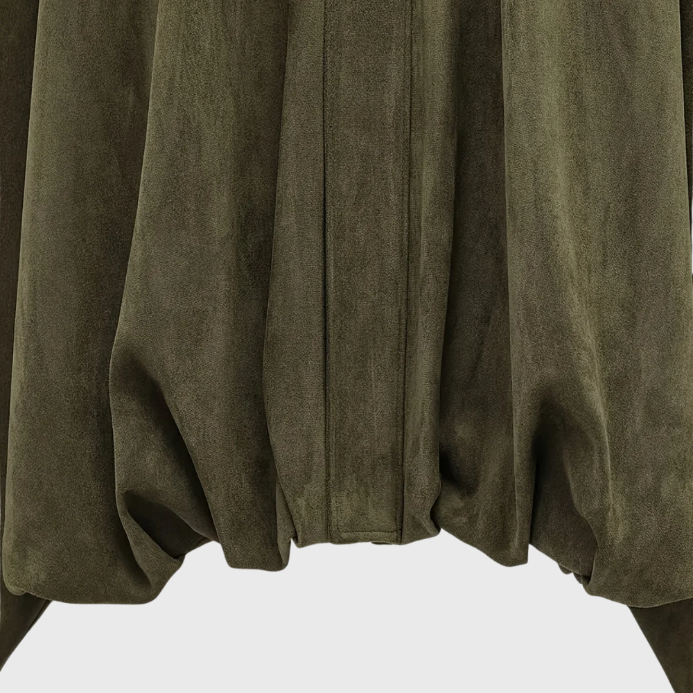 Sofia™ | Giacca Pelle Donna Corta Scamosciata