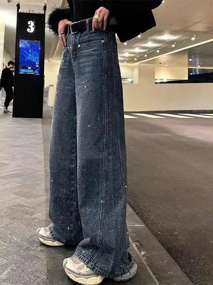 Sofia™ | Jeans Donna Dritti Americani con Design Primaverile