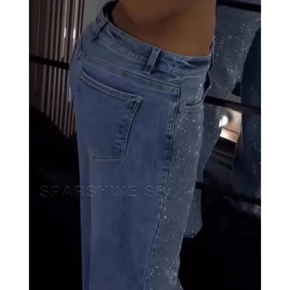 Sofia™ | Jeans Oversize Vintage da Donna con Vita Alta